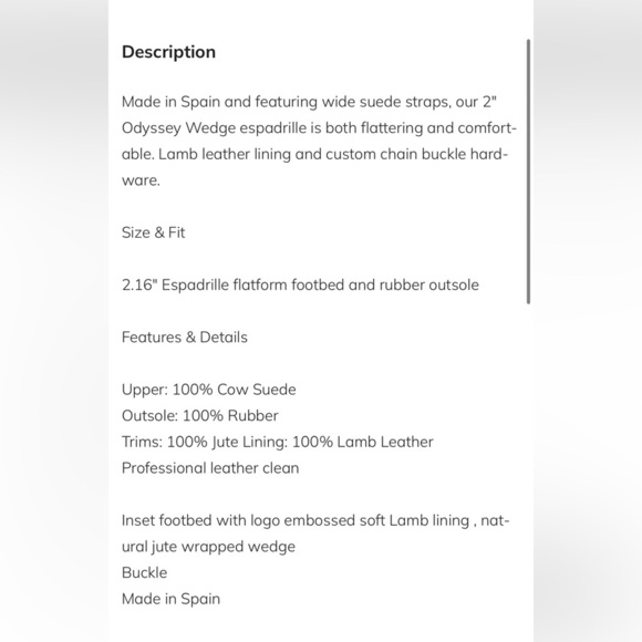 Rag & Bone Odyssey Suede Wedge Sandal Beige Leather Platform Sandals Size 8 - Picture 2 of 15